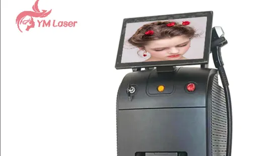 2024 Factory CE FDA Approved Titanium 1200W 1600W 1800W Tripe Waves 755 808 1064nm Titanium Laser Hair Removal Ice Diode Laser 