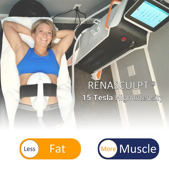 4 Handles Strong Sculpt Powerful EMS Machine RF 15 Tesla Muscle Building Body Shaping Sculpting Machine 