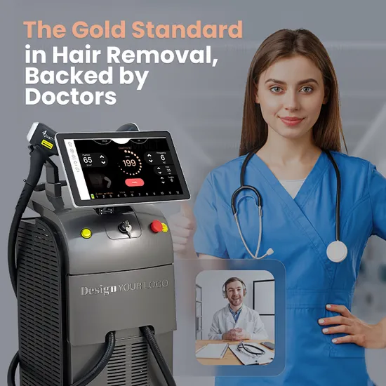 OEM/ODM 2024 Diode Laser 755 808 940 1064nm Ice Laser Titanium for Hair Removal Machine Beauty Equipment Available 