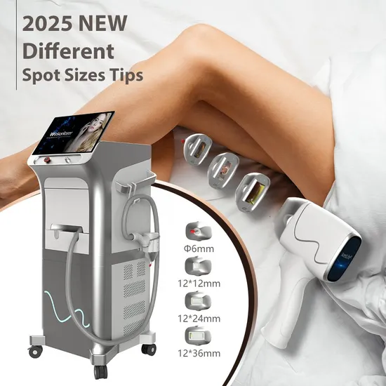 Beauty Equipment Diode Laser 200 Millions Shots 4 Wavelengths Skin Rejuvenation Diode Laser Hair Removal Machine 