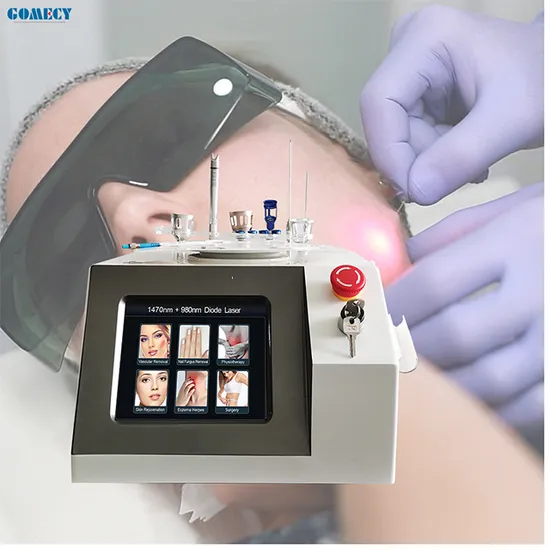 Portable Acne Treatment Endolaser Evlt 980 with 1470 Endolifting Facial Laser Diode Machine for Hemorrhoids Style 