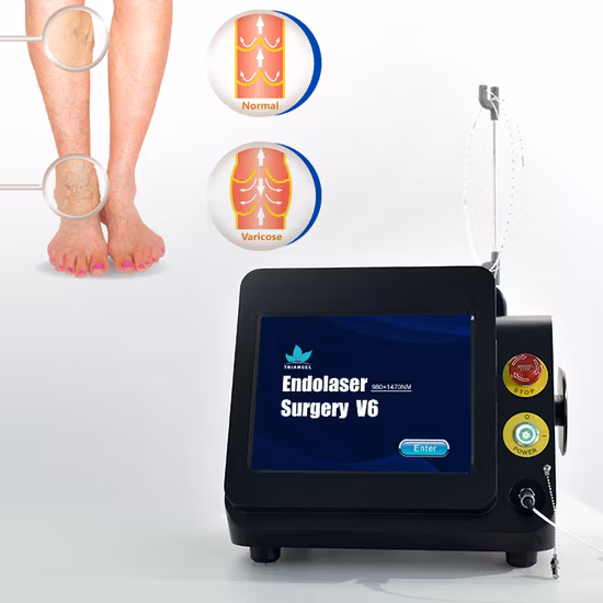 Hot Sale Vascular Removal 980nm Laser Varicose Veins Removal Machine 980nm Diode Laser Machine