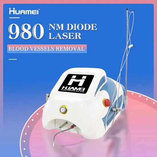 Portable Spider Vascular Resection Machine 980nm Diode Laser Spider Vascular Resection 980nm Diode Laser 