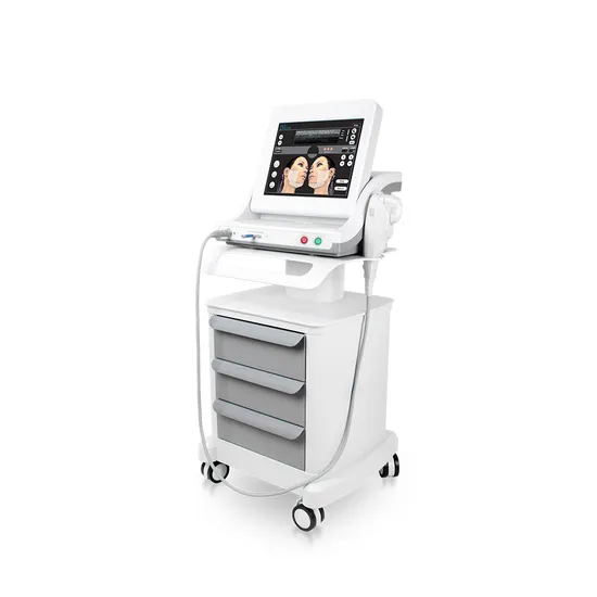 Aesthetic Medicine Portable Hifu Machine Ultrasonic ABS for Body Face Head Treatments 5