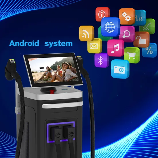 2024Hottest 200 Millions Diode Hair Removal Lasering 3 Wavelength 808nm Diodenlaser Epilator Machine Vertical 3 Wave Laser Hair Removal Machine 2 Handle Machine 