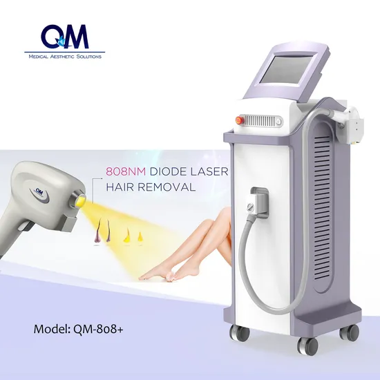 Exchangeable Spot Size Diode Laser 755 808 940 1064 4 Wavelength Diode Laser Hair Removal Machine Medical CE RoHS Approved. 