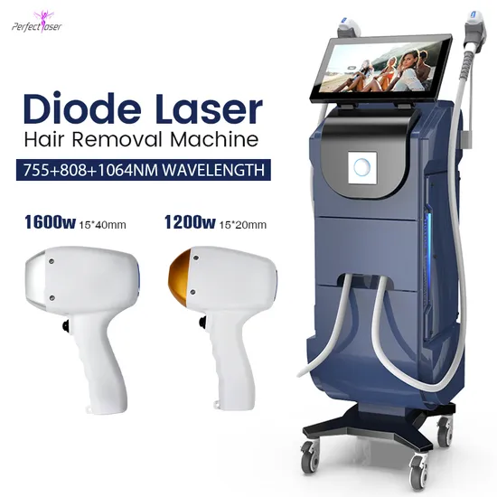 3 Wavelength Diode Laser Hair Removal 810nm Titanium Ice Laser 