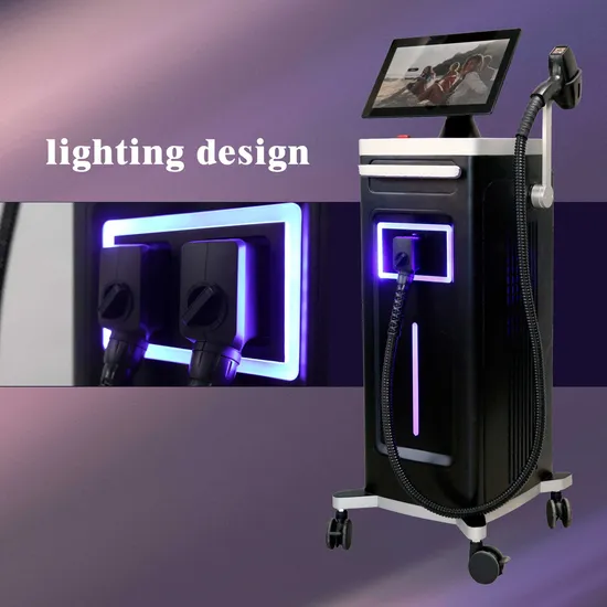 4 Wavelengths Diode Laser Hair Removal Machine 755nm 940nm 1064nm 808nm Epilator Platinum Trio Waves 2000W 3000W Ice Titanium 