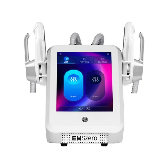 Portable 2 Handles EMS Zero Body Sculpting Machine RF Muscle Stimulator EMS Slimming Machine 2024 