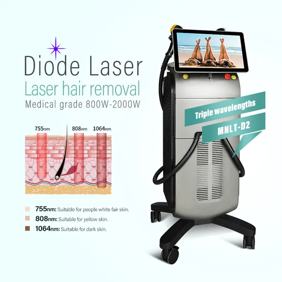 Ice Titanium Diode Laser Hair Removal Machine FDA Approved 600