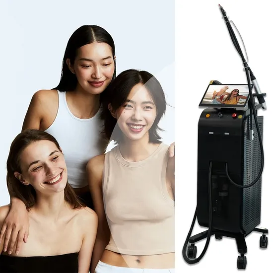 Professional Diode Laser Hair Removal and Picosecond Laser Tattoo Removal Beauty Machine 